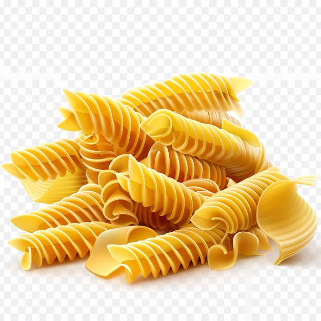 Pasta izolowana na przezroczystym tle