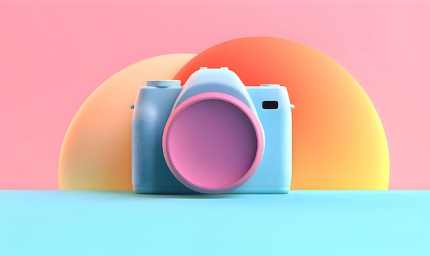 Pastel_colors_minimalistic_blobs_photocamera