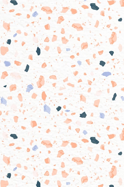 Pastel Terrazzo wzór png przezroczysty tło abstrakcyjny projekt
