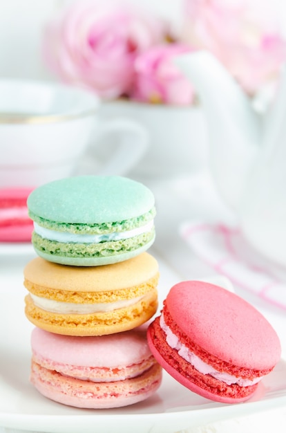 Pastelowe Macaroons