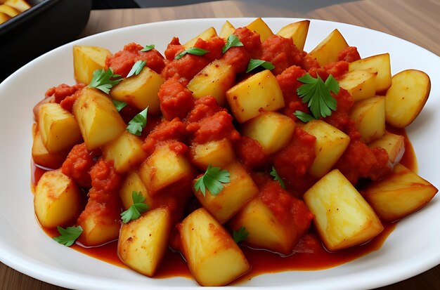 Patatas bravas