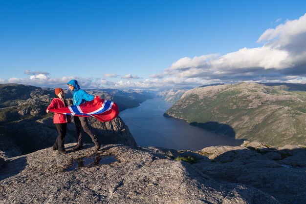 Pathway Preikestolen, Norwegia