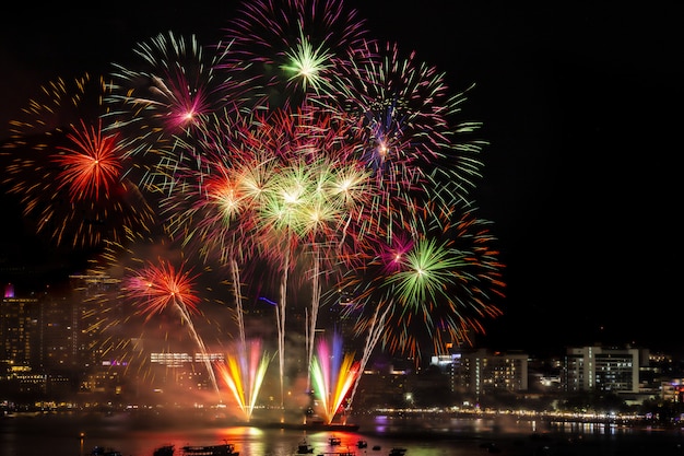 Zdjęcie pattaya international fireworks