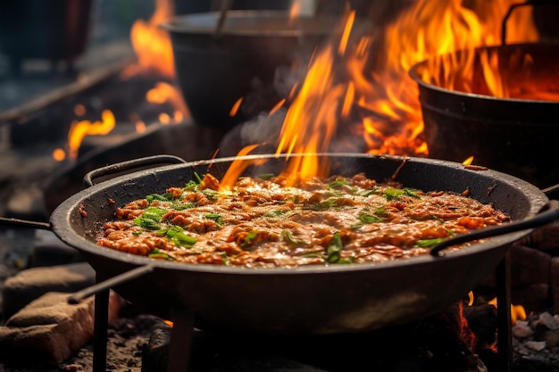 Pav Bhaji Passion Indyjska uliczna kuchnia Fiesta