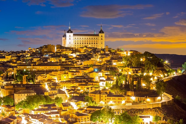 Pejzaż miejski Toledo Hiszpania