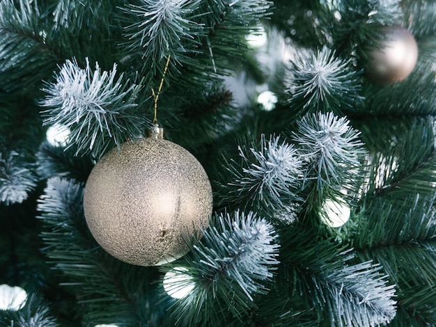 Pełna kadra choinki bożonarodzeniowej