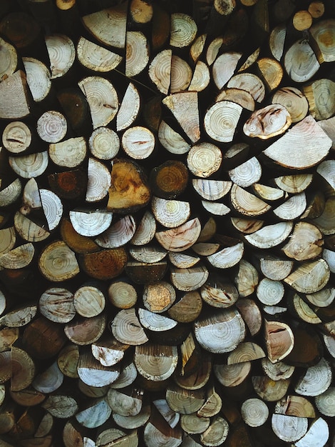 Zdjęcie pełna kadra drewna