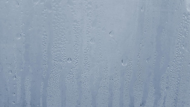 Pełna kadra mokrego okna