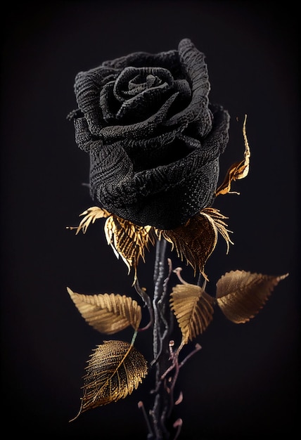 Pełna piękna dzianinowa różowa czarna łodyga Vantablack.