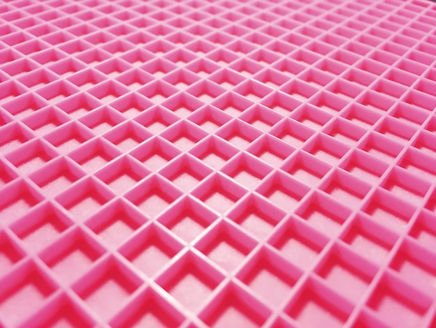 Pełna rama tło różowy wzór siatki z tworzyw sztucznych