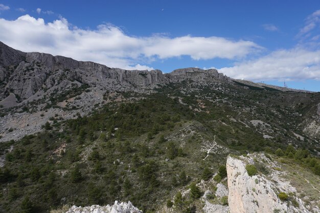 Pełne przygód zdjęcia z wędrówek uchwyciły piękno Sierra de Aitana Alicante w Hiszpanii