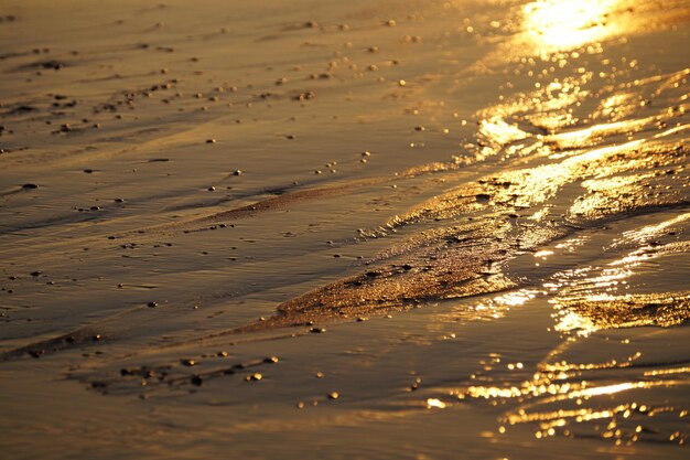 Zdjęcie pełne ujęcie plaży