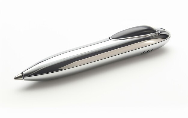 Penshaped Stylus Mouse Design na białym tle