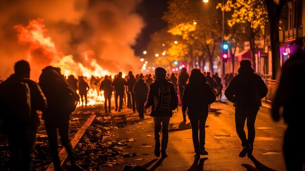 People Power Crowds zbierają się w Strasburgu w proteście przeciwko zmianom klimatycznym