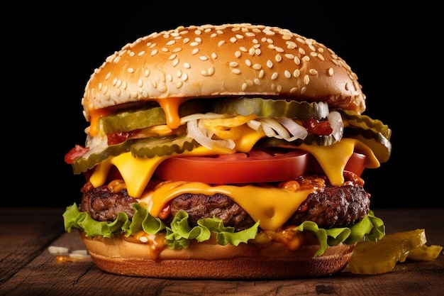 Perfekcyjny cheeseburger.