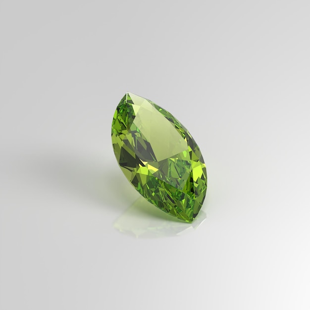 Peridot klejnot markiza 3D render