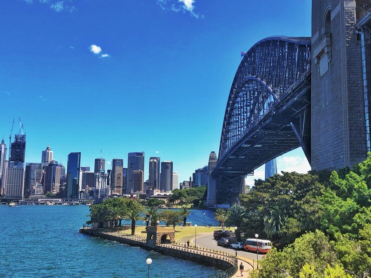 Zdjęcie perspektywy północnego sydney