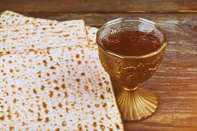 Pesach Pesach Symbole Wielkich żydowskich świąt. Tradycyjna Maca, Maca Lub Macy