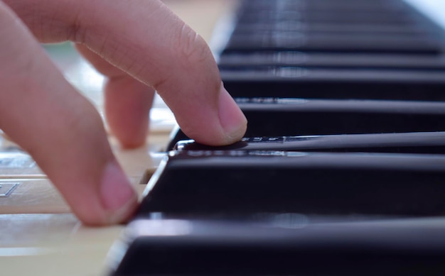 Piano i klawisze są muzyczne.