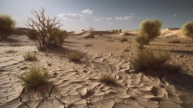 Zdjęcie piaski zmian kiedy ekologia walczy z pustynnieniem