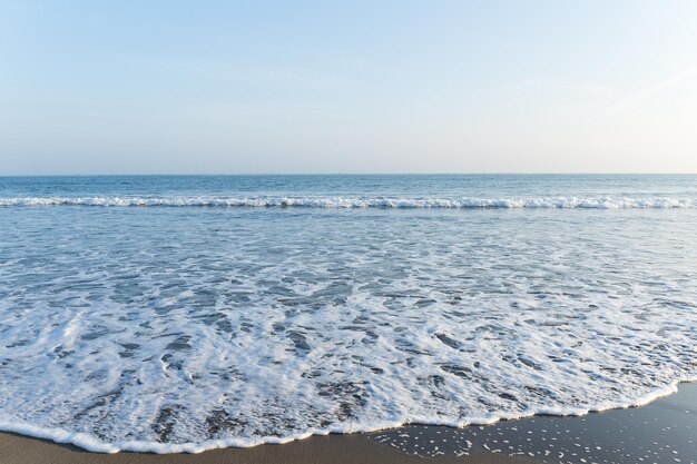 piaszczystej plaży