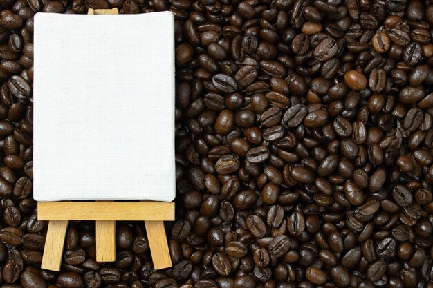 Piec kawy pusta przestrzeń dla tekstury
