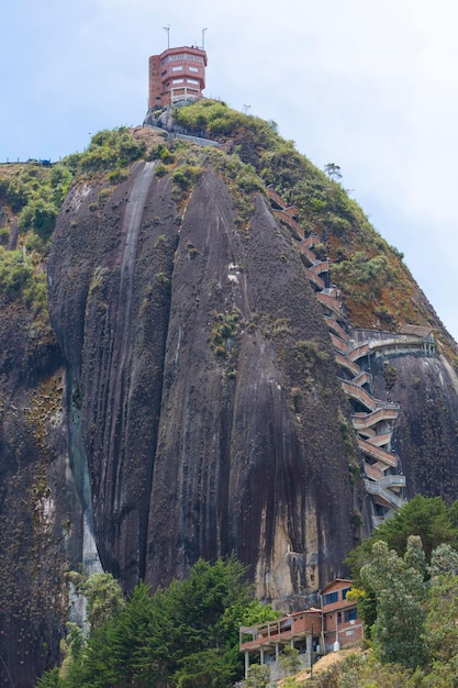 Piedra el Penol w Guatape w Antioquia Kolumbia