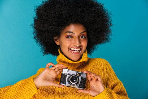 Piękna Afro Kobieta