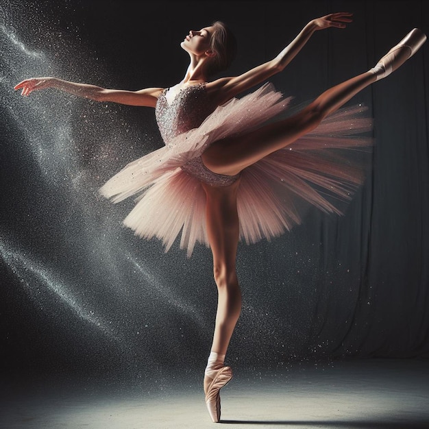 Zdjęcie piękna balerina.