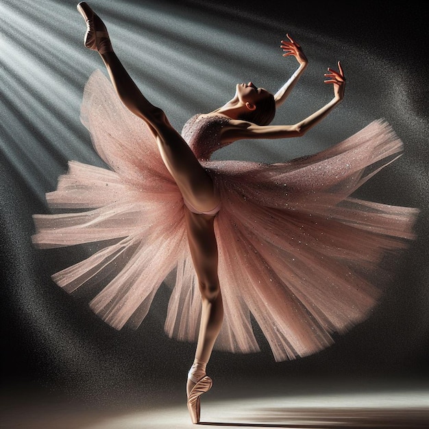 Piękna balerina.