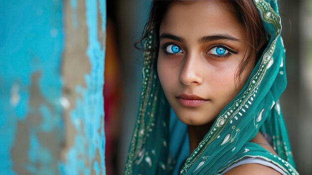 Zdjęcie piękna bangladeszowa kobieta