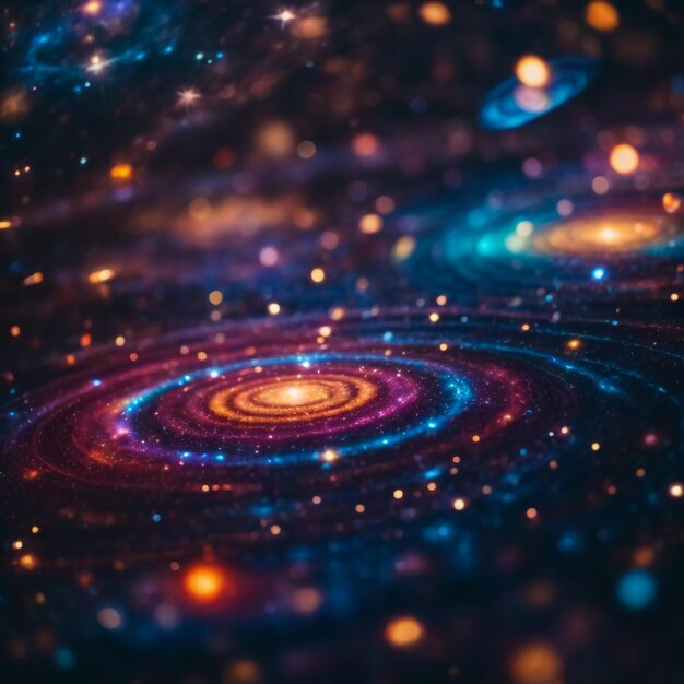 Zdjęcie piękna galaktyka odkryta przez naukowców
