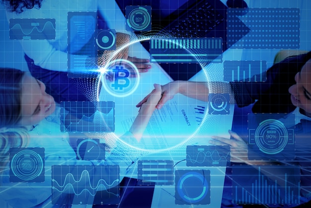 Piękna koncepcja kryptowaluty