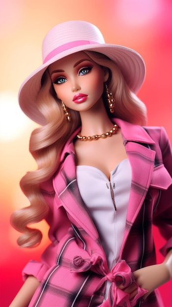 Piękna lalka Barbie