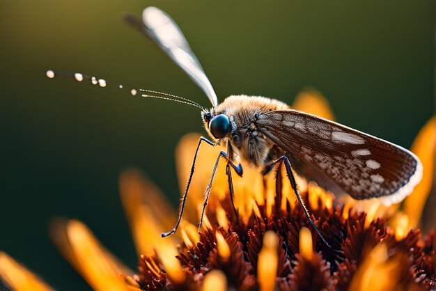 Zdjęcie piękna makrofotografia natury