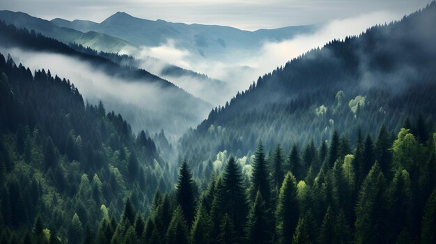 Piękna natura krajobraz tapeta projekt tła