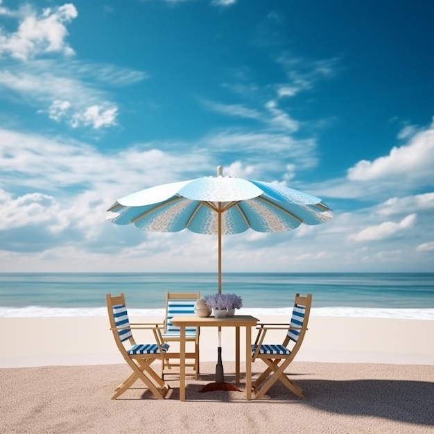 Piękna piaszczysta plaża z białym piaskiem i rolującą się spokojną falą turkusowego oceanu w słoneczny dzień na tle