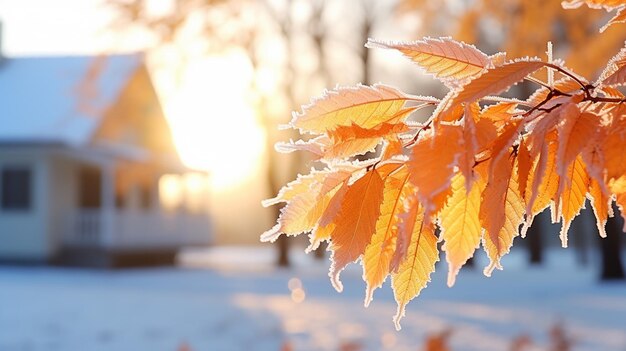 Piękna śnieżna kula z lodową tapetą UHD