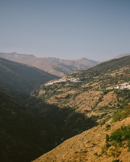 Piękna wioska Capileira w Sierra Nevada