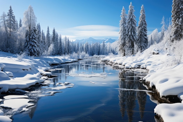 piękna zimowa atmosfera profesjonalna fotografia reklamowa