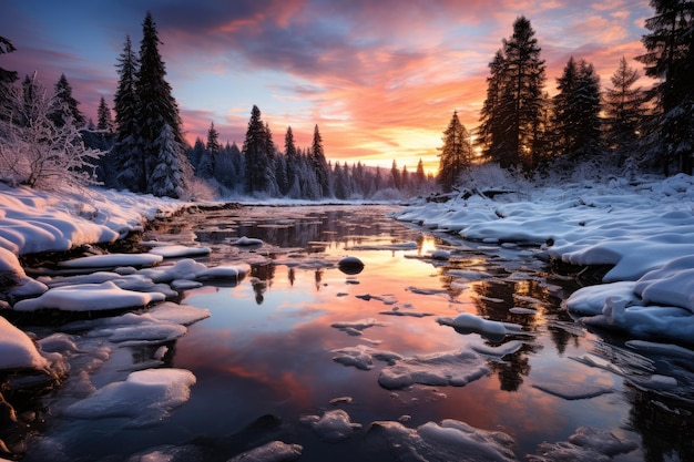piękna zimowa atmosfera profesjonalna fotografia reklamowa