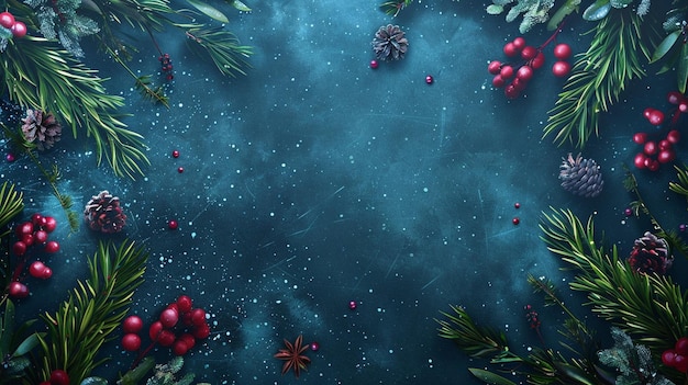 Piękne Boże Narodzenie Xmas Holiday Background z elementem Bożego Narodzenia