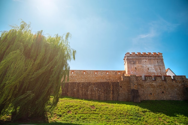 Piękne historyczne miasto Bardejov. Słowacja, Europa.