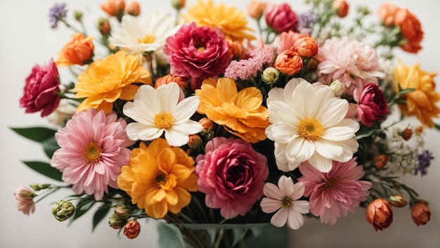 Zdjęcie piękne i kolorowe kwiaty