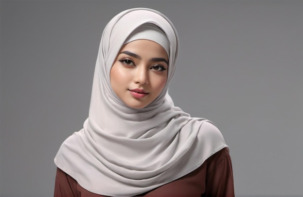 Piękne kobiety w hidżabie