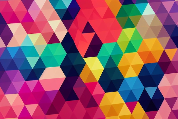 Zdjęcie piękne kolorowe abstrakcyjne tapety renderowania 3d