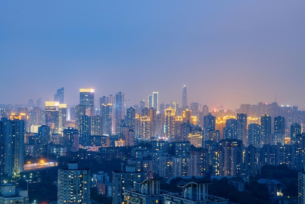 Piękne miasto Chongqing