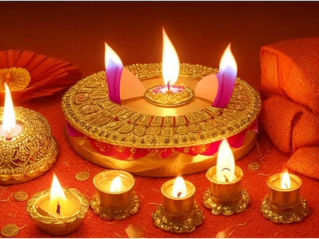 Piękne obrazy Diwali