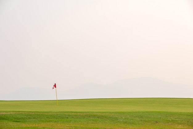 Zdjęcie piękne pole golfowe