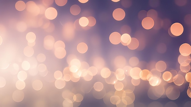 Piękne tło bokeh w miękkim świetle